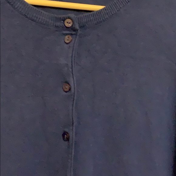 Ellen Tracy Cardigan Size Small Royal Blue - Picture 3 of 3